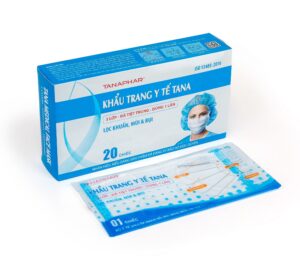 In ấn hộp giấy đựng khẩu trang an toàn