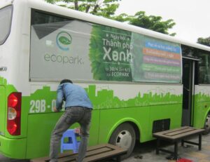 In decal dán keo xe đẹp theo yêu cầu